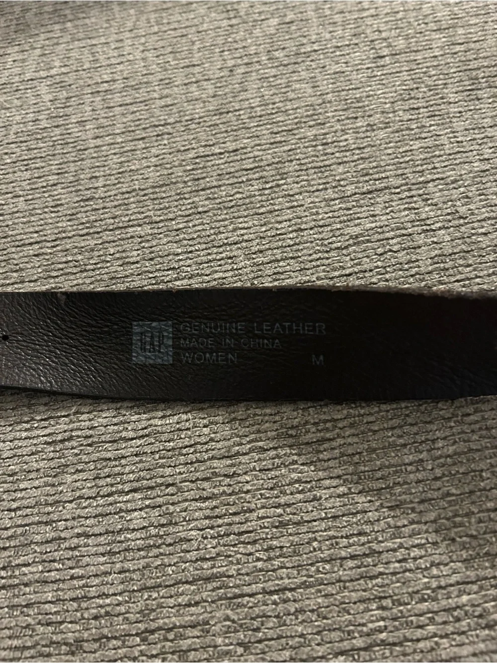 Vintage gap leather belt